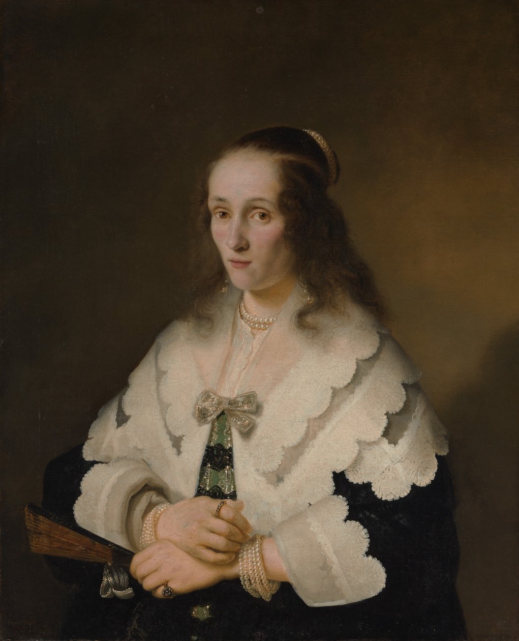Naisen muotokuva, 1642. tekijältä Ferdinand Bol