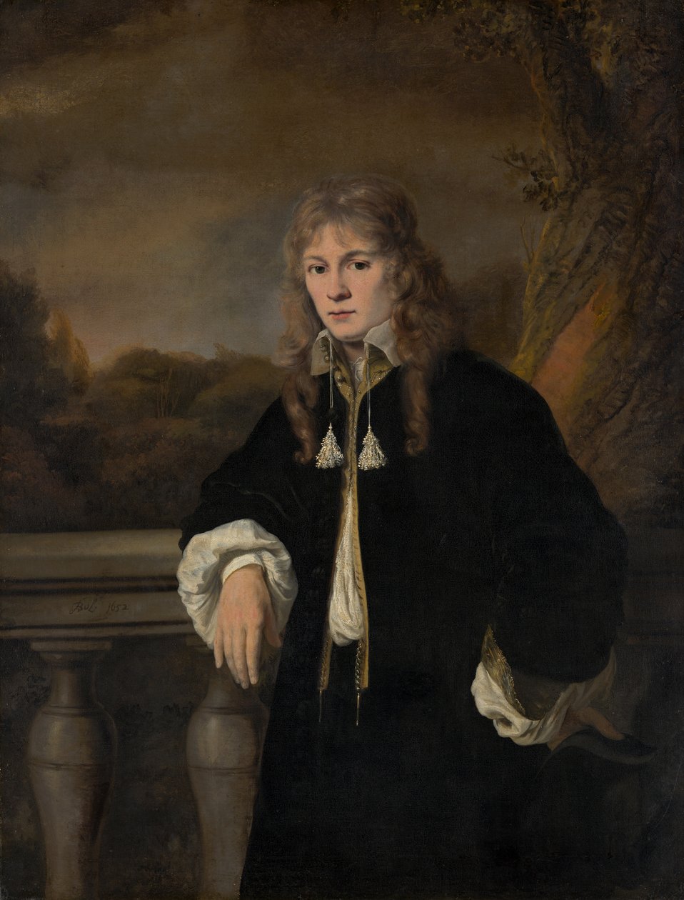 Nuoren miehen muotokuva, oletettavasti Louis Trip Jr. (1638-1655) tekijältä Ferdinand Bol