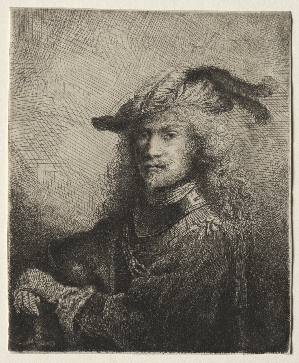 Upseerin muotokuva, 1645. tekijältä Ferdinand Bol
