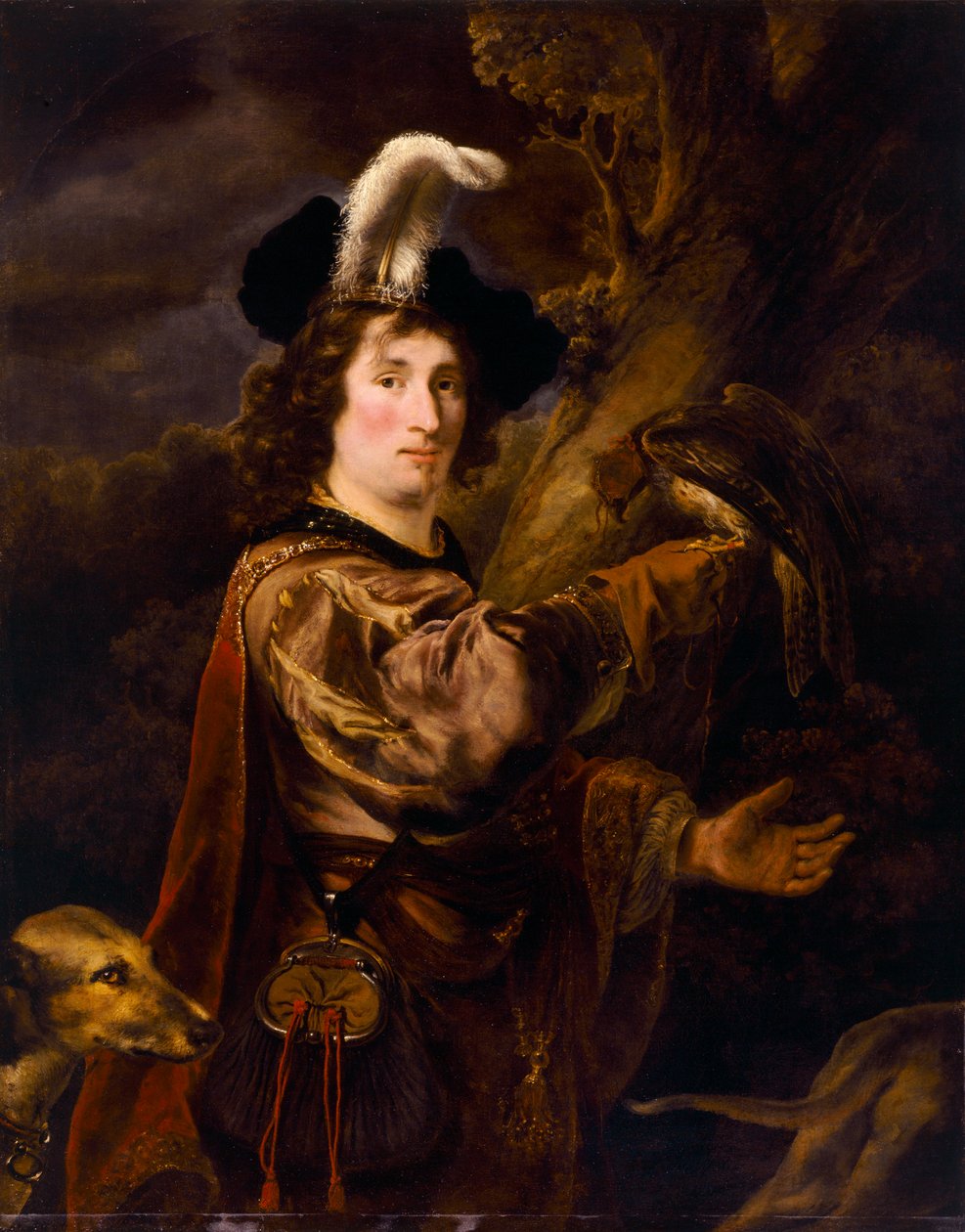 Falconer tekijältä Ferdinand Bol