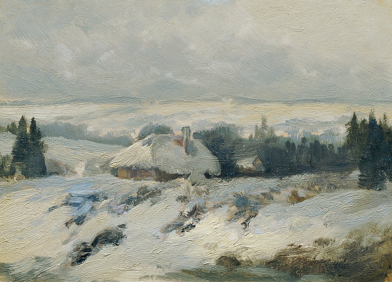 Böömi-Määriylängöt (salkusta "16 näkymää tšekkiläisistä maisemista "Česka Krajiná") tekijältä Ferdinand Engelmuller