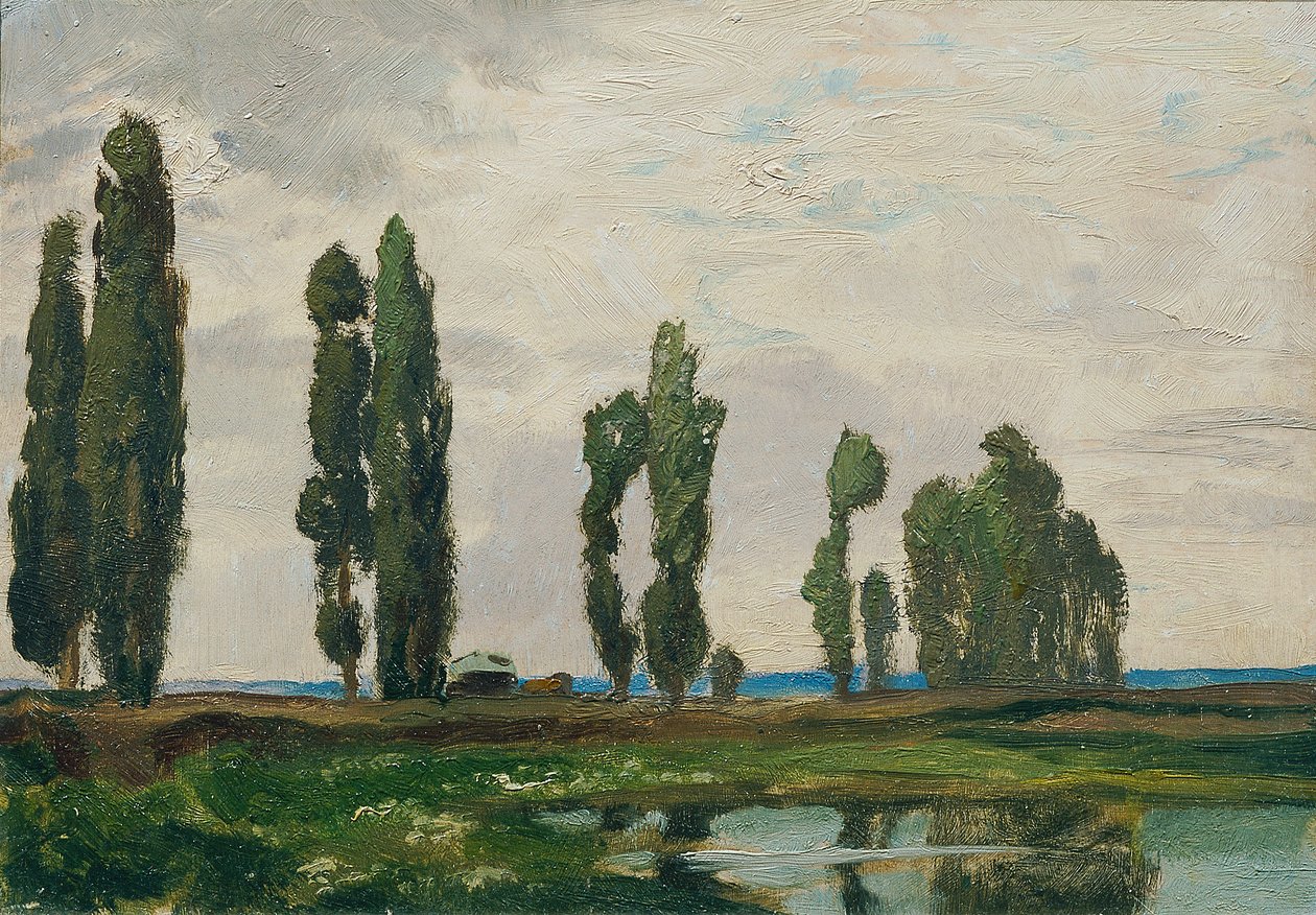 Táborin alue (aus der Mappe "16 Ansichten tschechischer Landschaft 