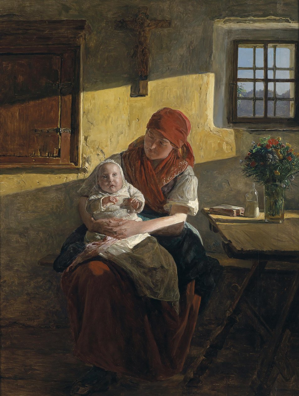 Ferdinand Georg Waldmüller Sunnuntailepo 1859 tekijältä Ferdinand Georg Waldmuller