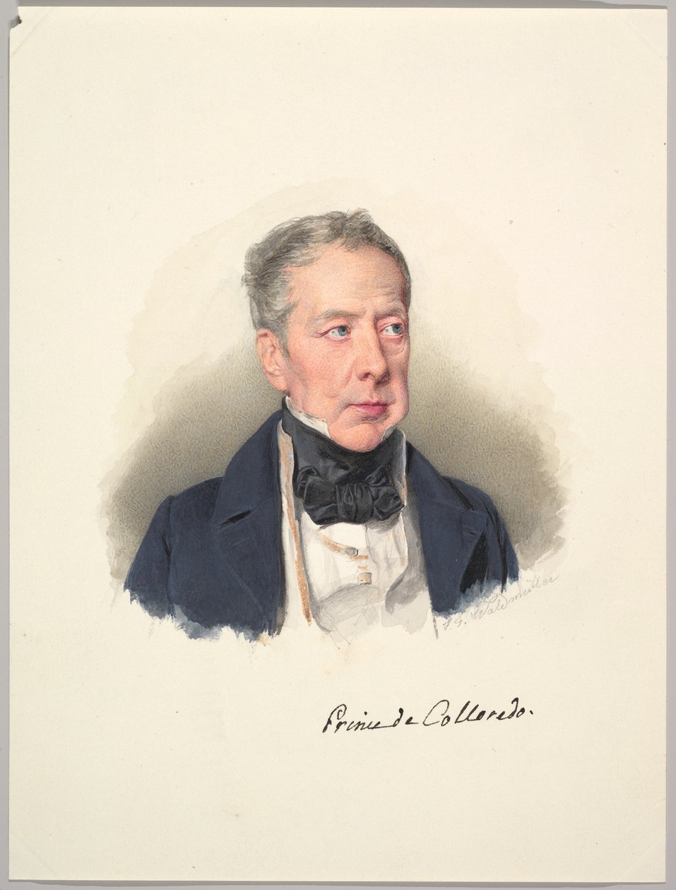Colloredo-Mansfeldin ruhtinas Rudolph Joseph tekijältä Ferdinand Georg Waldmüller