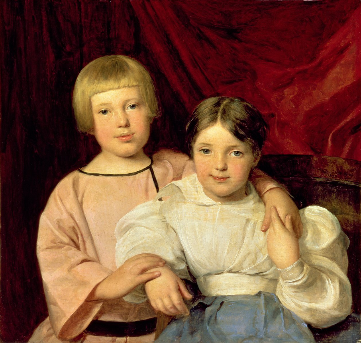 Lapset tekijältä Ferdinand Georg Waldmuller