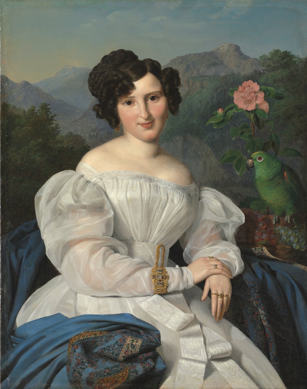 Kreivitär Széchenyi, 1828 tekijältä Ferdinand Georg Waldmuller