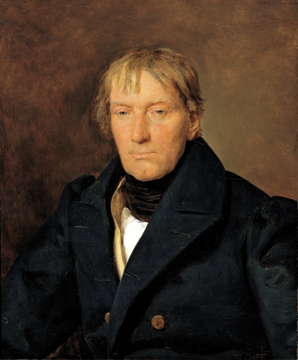 Kaivertaja François Haury tekijältä Ferdinand Georg Waldmuller