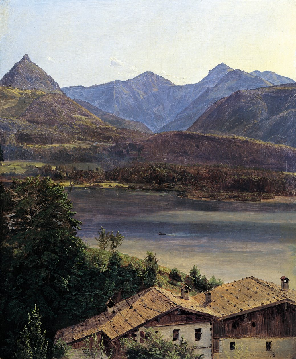 Wolfgangsee tekijältä Ferdinand Georg Waldmuller
