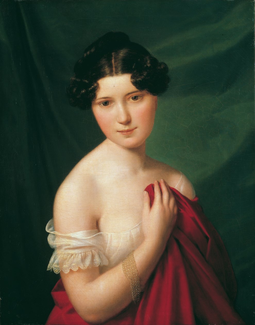Hovinäyttelijä Sophie Müller tekijältä Ferdinand Georg Waldmuller