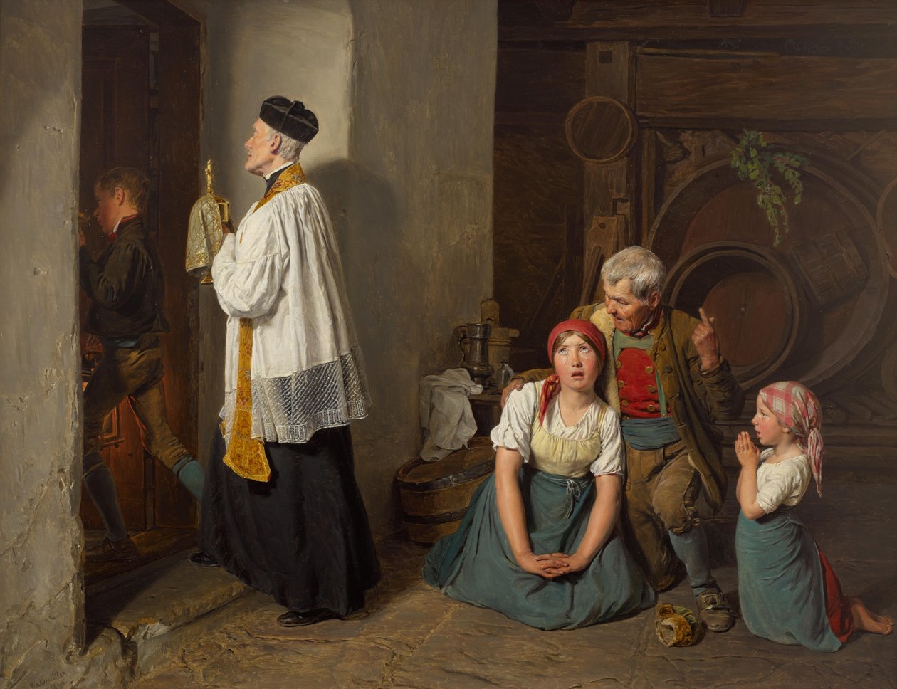 Viimeinen riitti tekijältä Ferdinand Georg Waldmuller