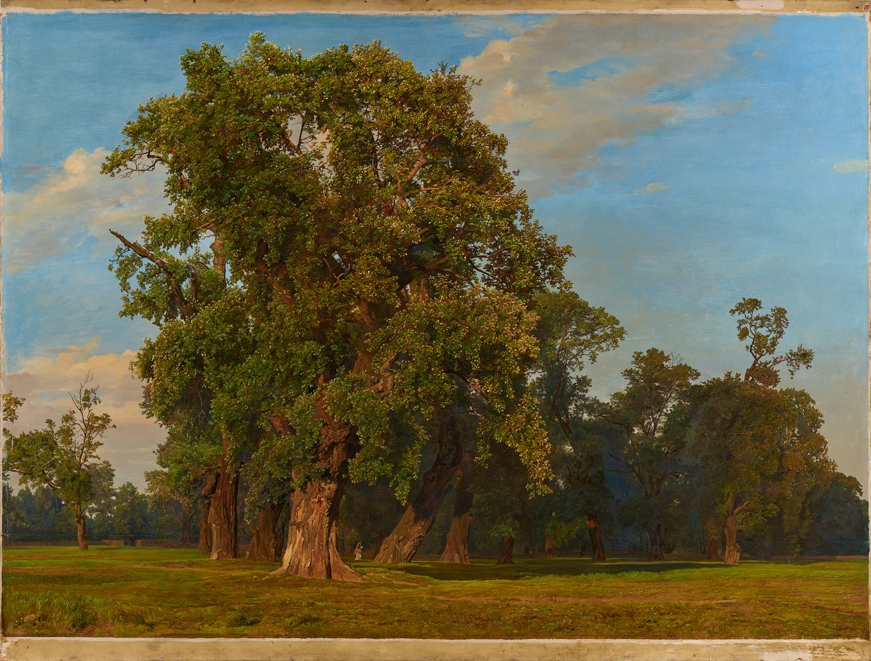 Suuri Prater maisema tekijältä Ferdinand Georg Waldmuller
