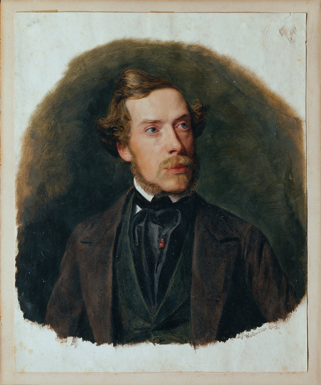 Gustav Barth, Wienin mieskuoron kuorojohtaja tekijältä Ferdinand Georg Waldmuller