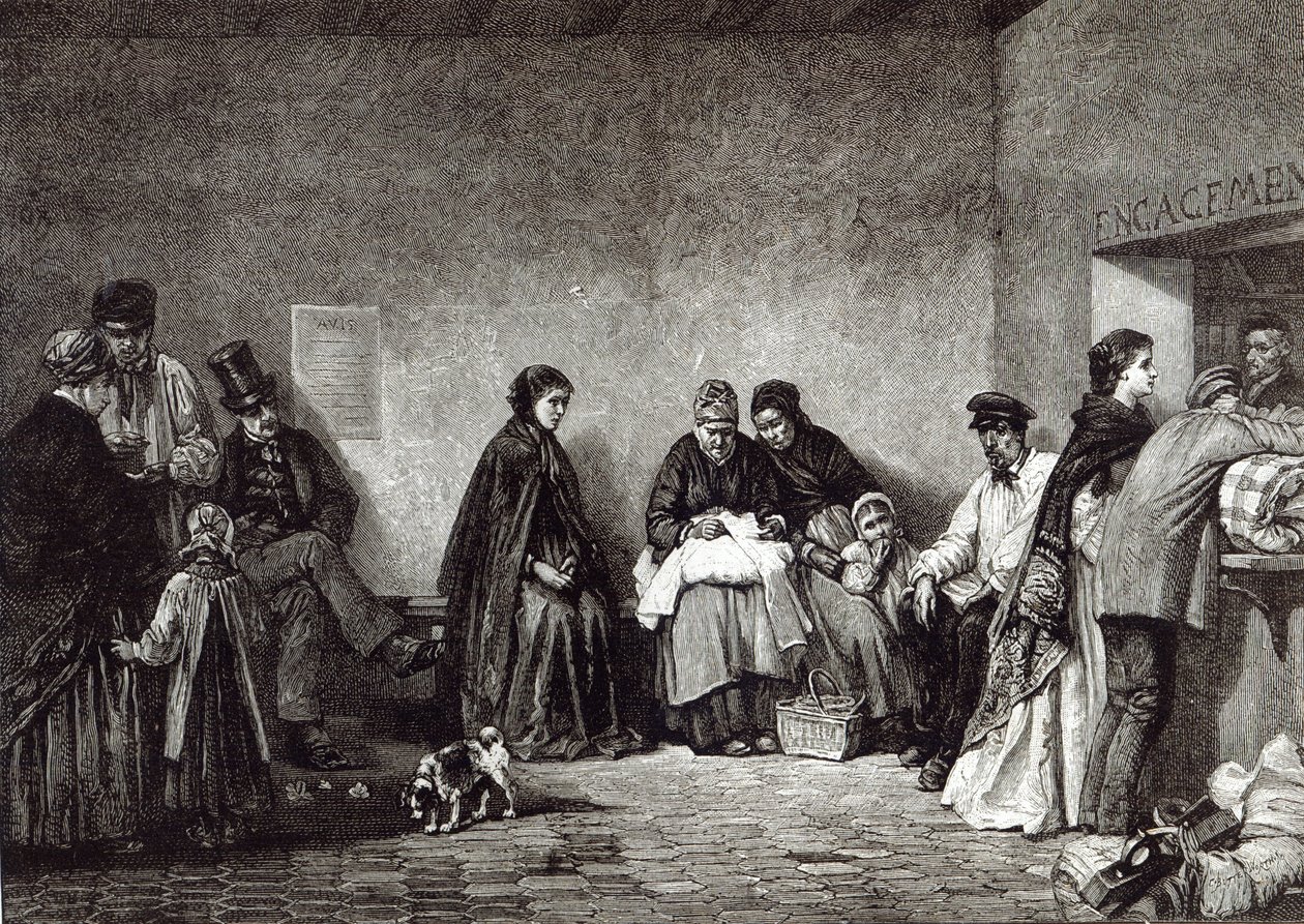 Mont de Piete, Leisure Hour, 1891 tekijältä Ferdinand Heilbuth