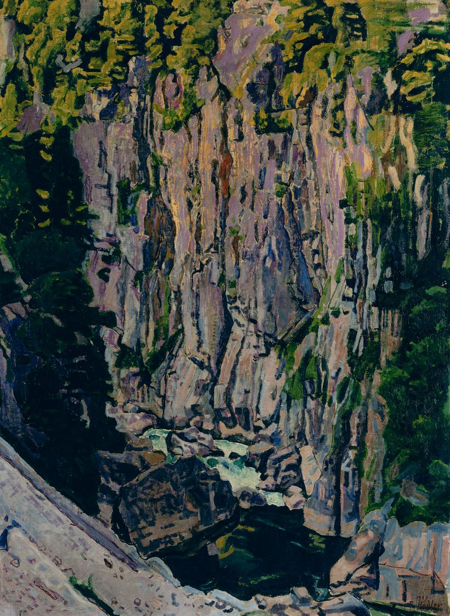 Aare rotko tekijältä Ferdinand Hodler