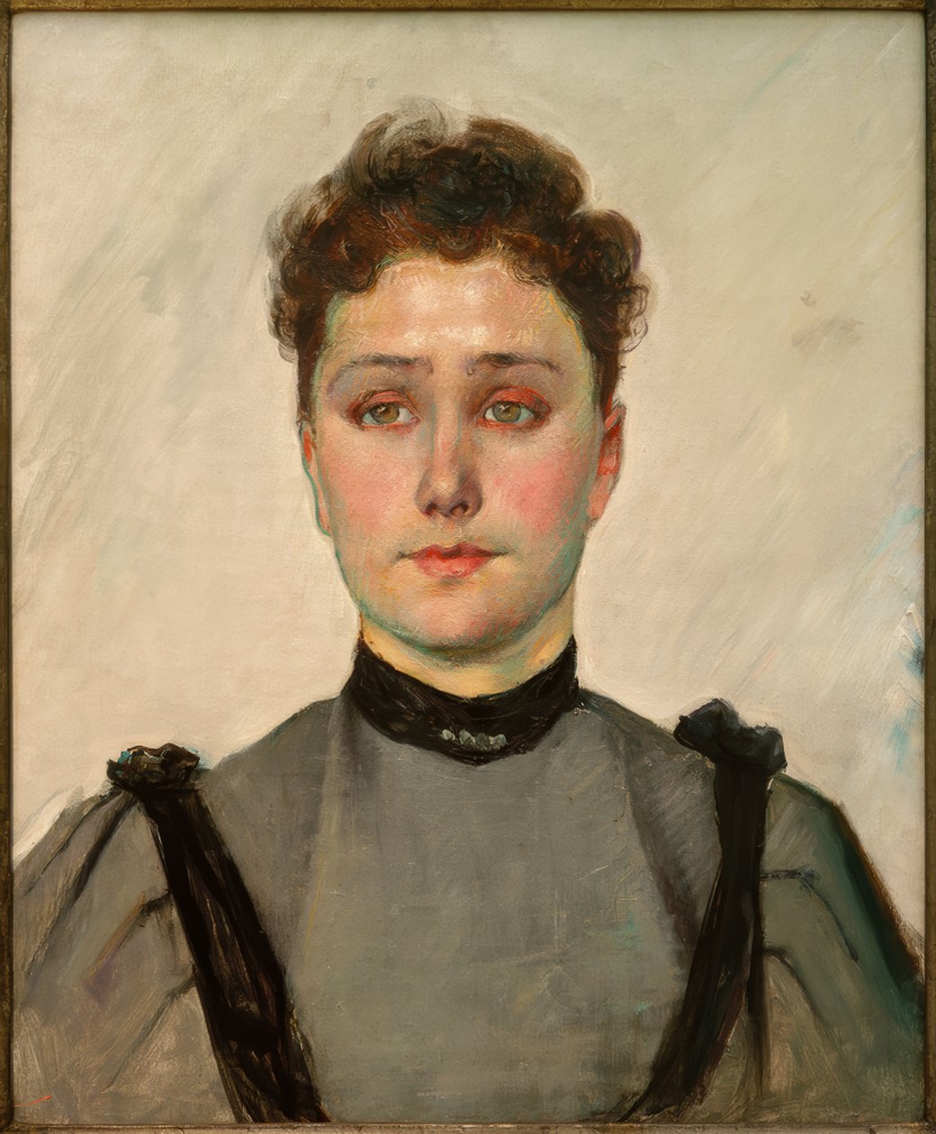 Nuoren naisen muotokuva tekijältä Ferdinand Hodler