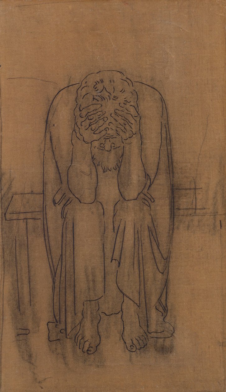 tumma nero; Dark Genius, 1891-2 tekijältä Ferdinand Hodler