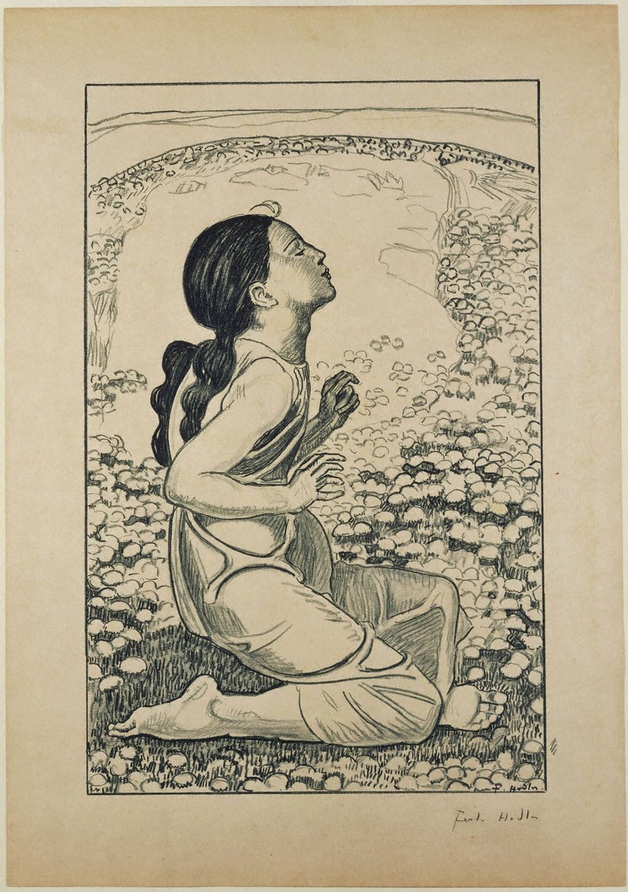 Kevät (Spring) tekijältä Ferdinand Hodler
