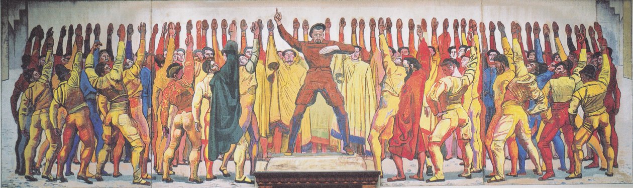 Einmütigkeit tekijältä Ferdinand Hodler