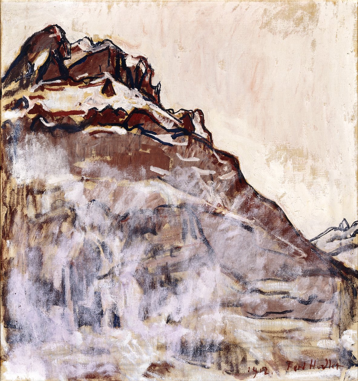 Mettenberg, 1912 tekijältä Ferdinand Hodler