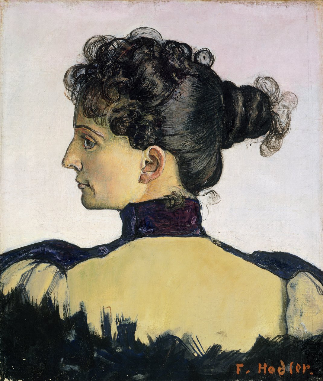Berthe Jacquesin muotokuva tekijältä Ferdinand Hodler