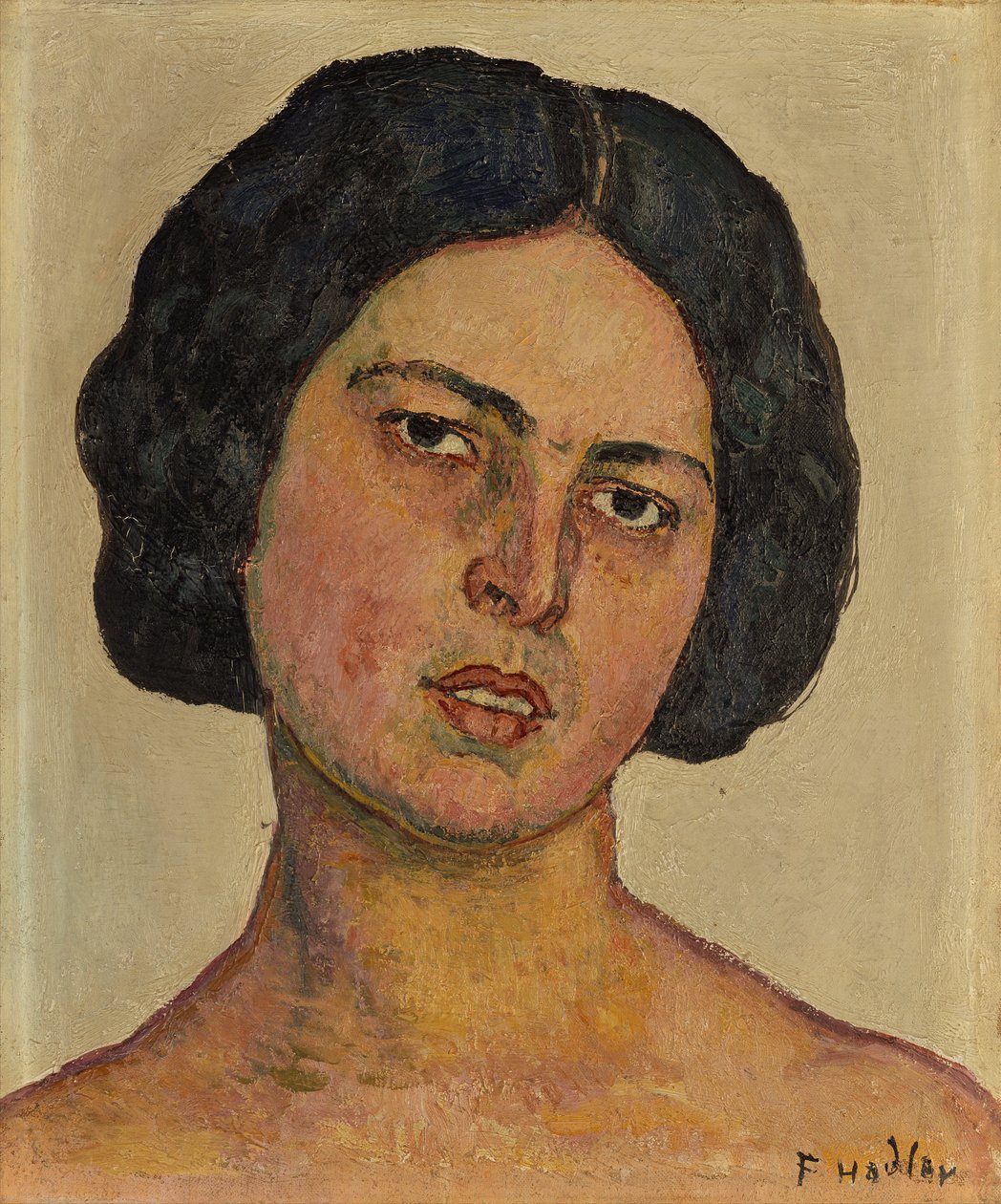 Giulia Leonardin muotokuva tekijältä Ferdinand Hodler