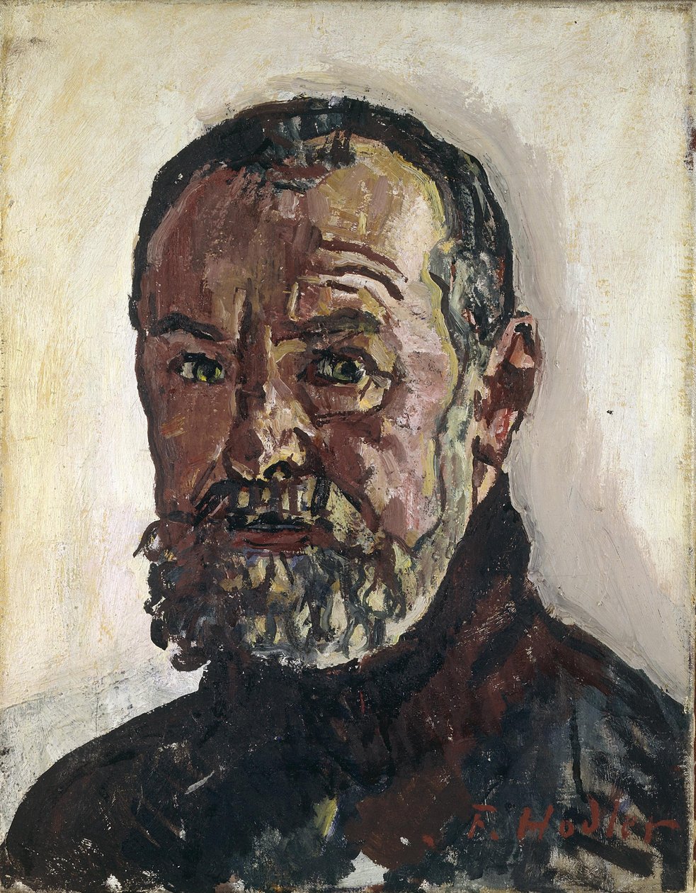 Omakuva, c. 1916. tekijältä Ferdinand Hodler