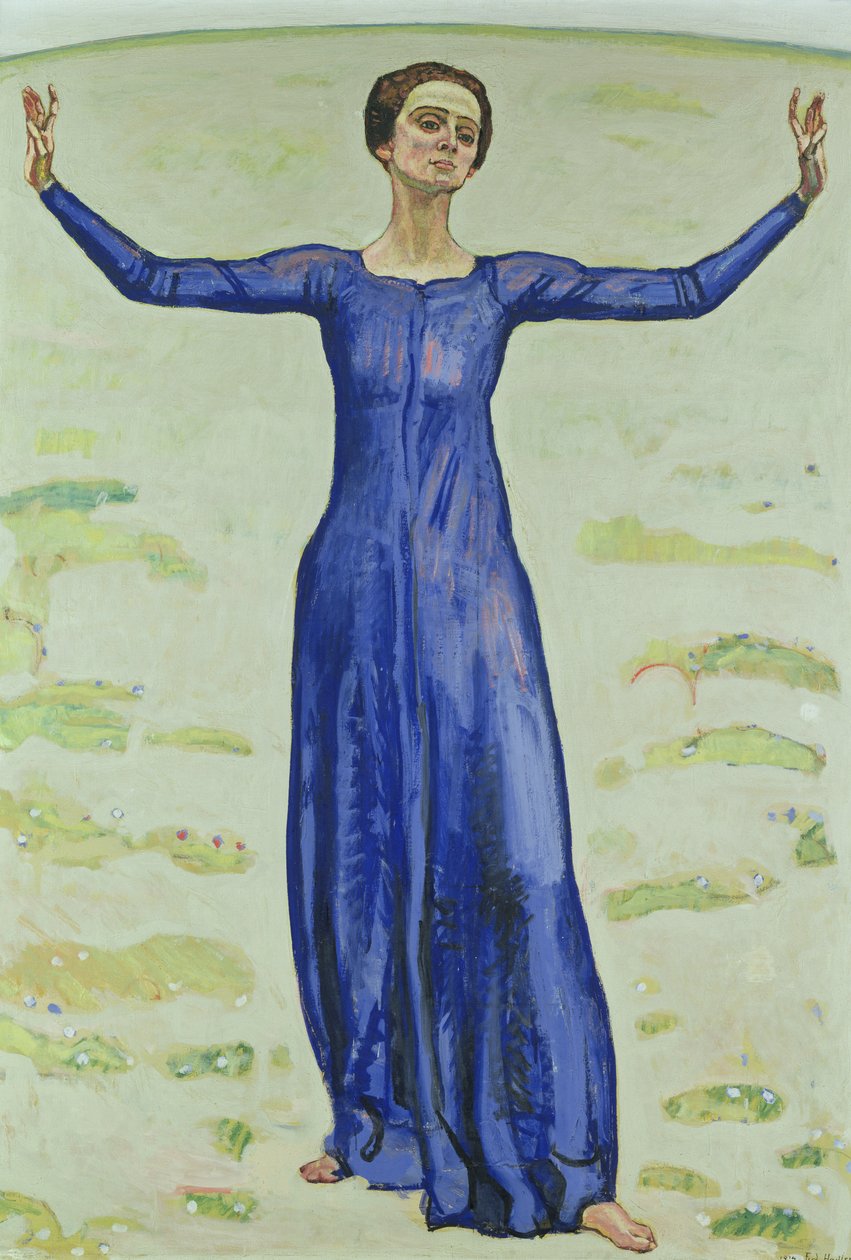 Laulu kaukana, 1914 tekijältä Ferdinand Hodler