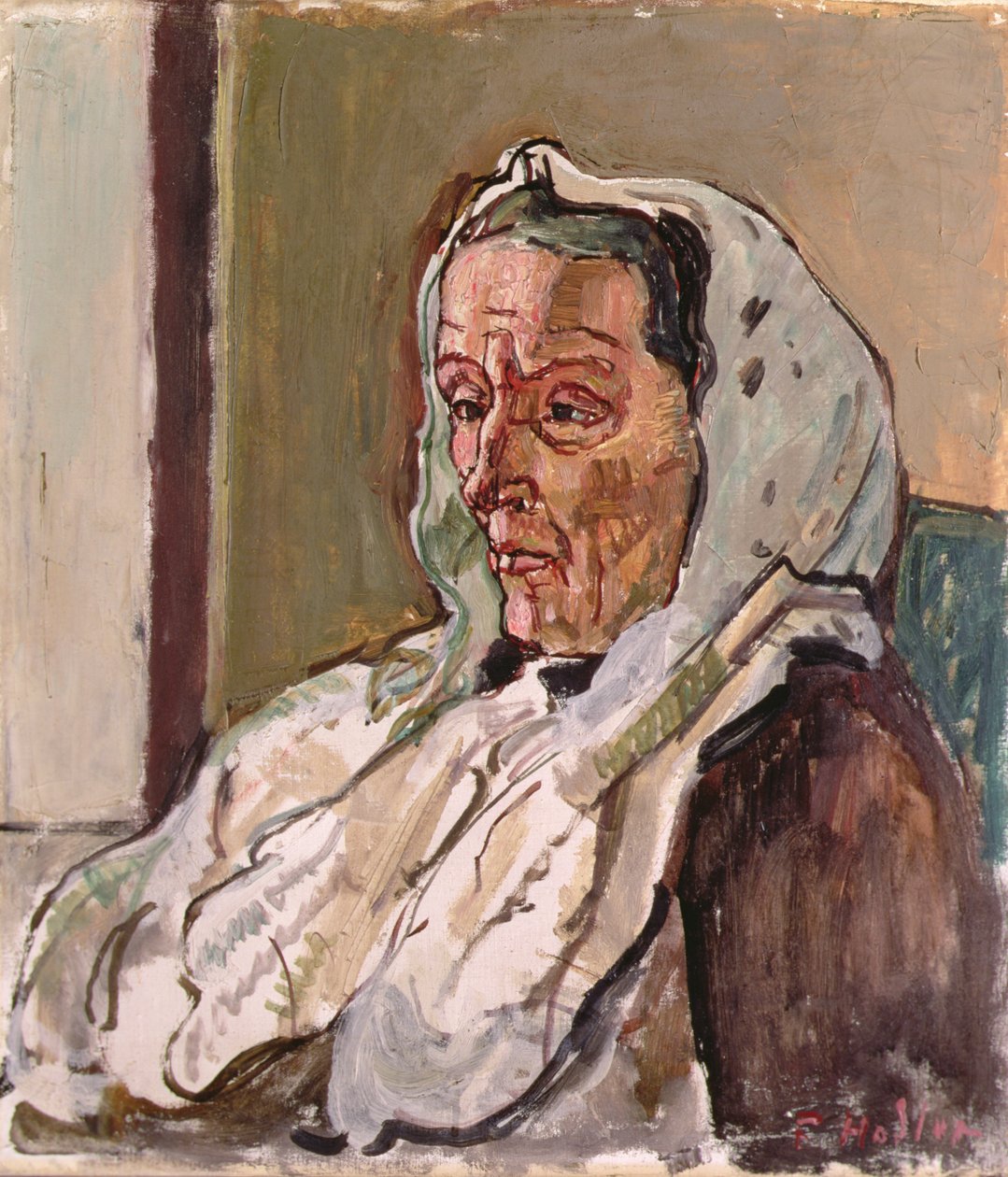 Sairas Esther Jacques tekijältä Ferdinand Hodler