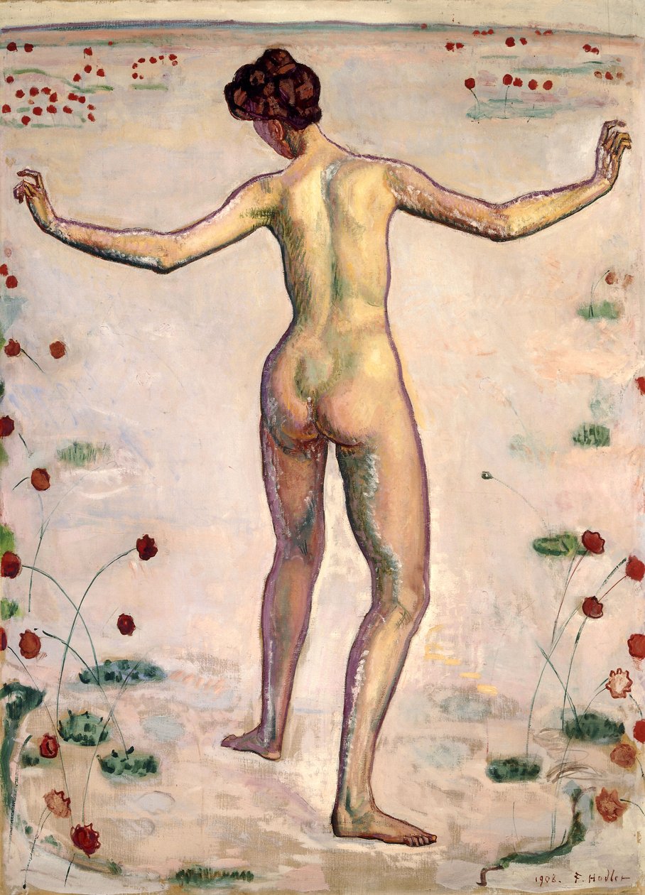 Linjojen loisto; Lineage Glory, 1908 tekijältä Ferdinand Hodler