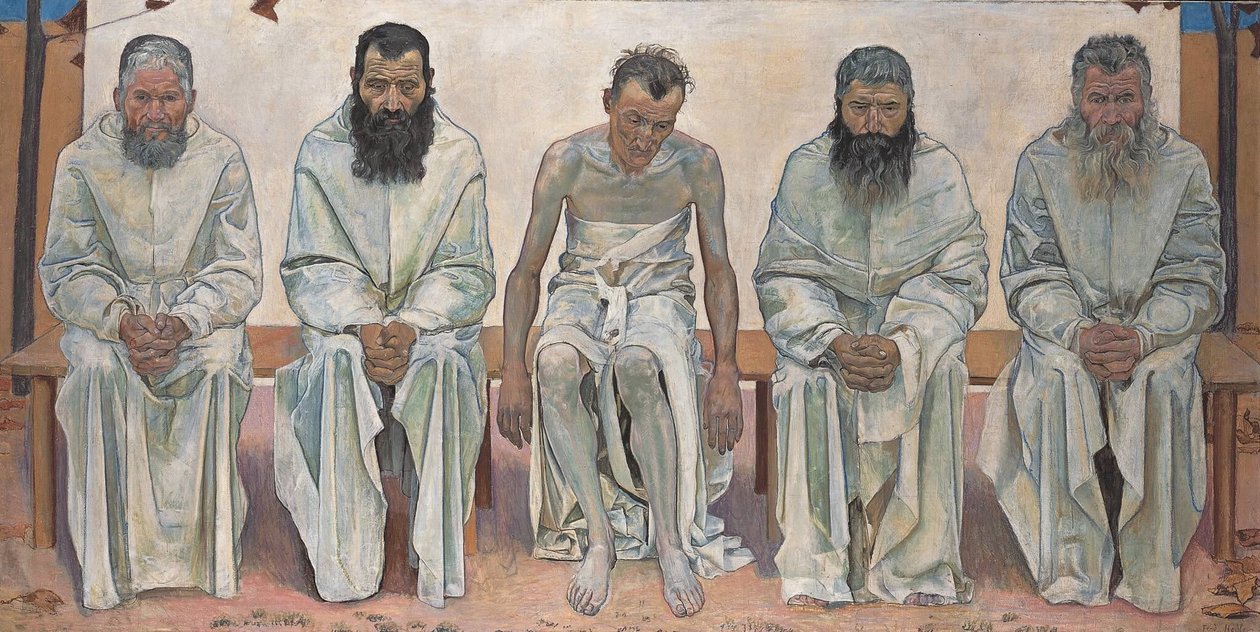 Elämästä väsynyt tekijältä Ferdinand Hodler