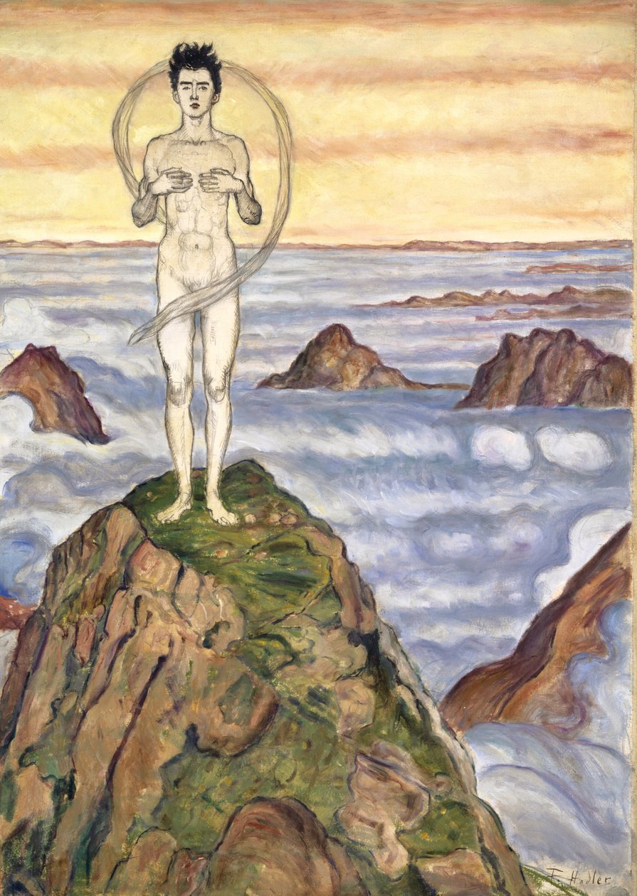 View Into Infinity, c. 1903. tekijältä Ferdinand Hodler