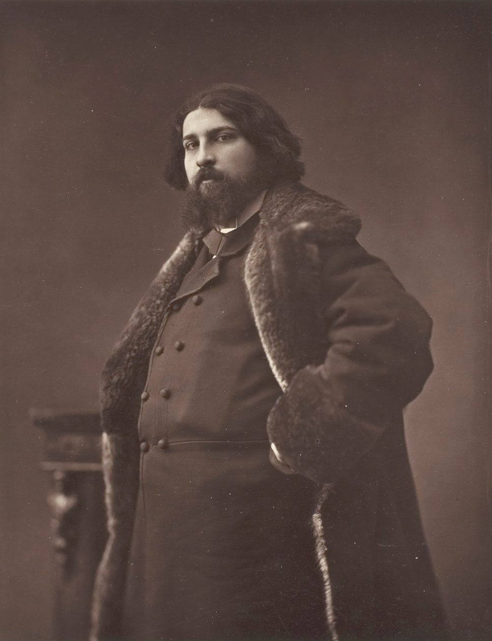 Daniel Vierge ranskalainen kuvittaja, syntynyt Espanja, 1851-1904, n. 1876. tekijältä Ferdinand J. Mulnier