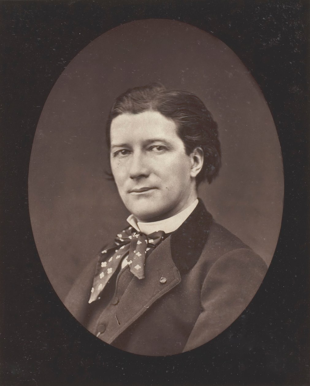 Victorien Sardou ranskalainen näytelmäkirjailija, 1831-1908, n. 1876. tekijältä Ferdinand J. Mulnier