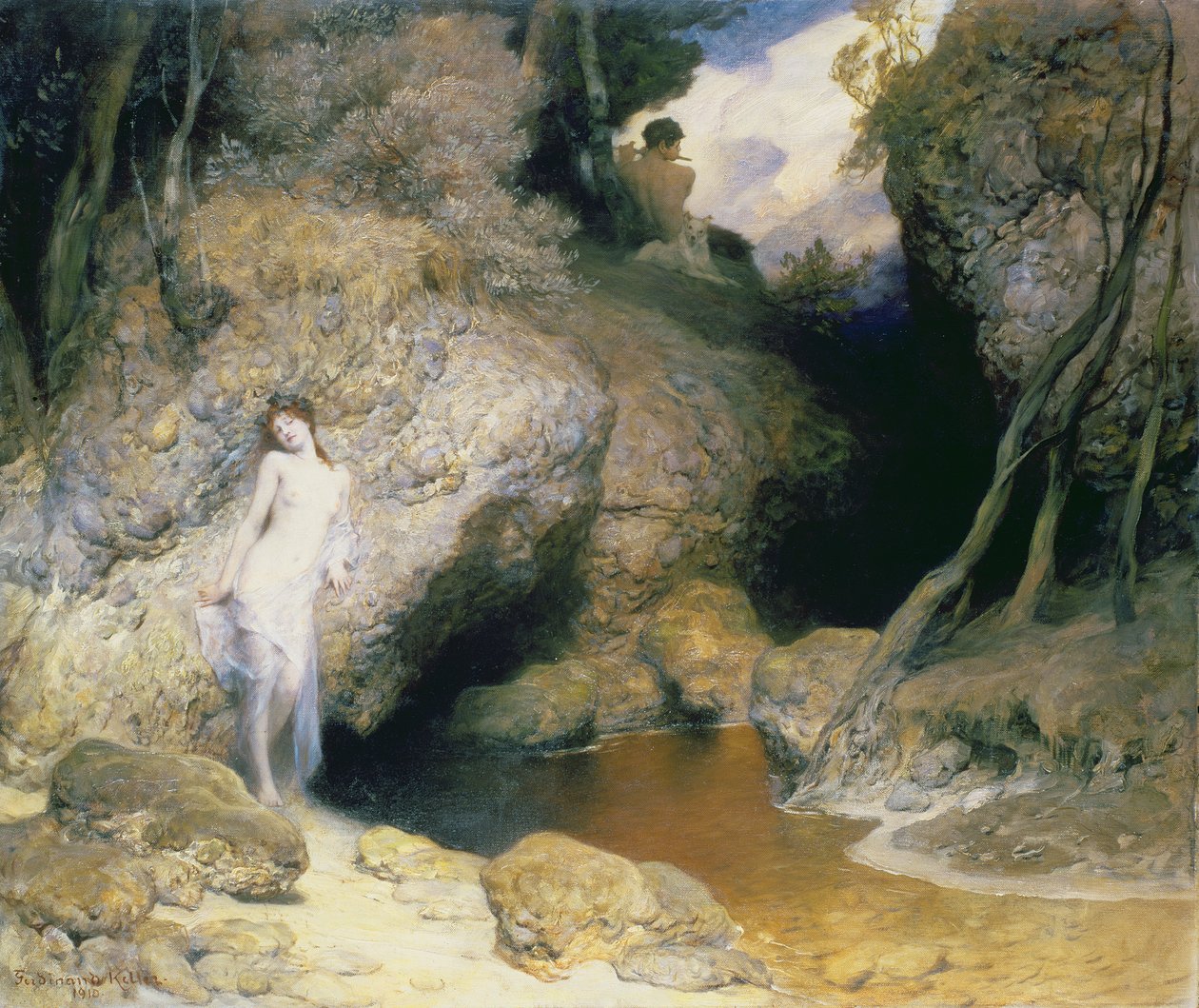 Huonekalut ja erilaiset esineet 1100- ja 1300-luvuilta tekijältä Ferdinand Keller