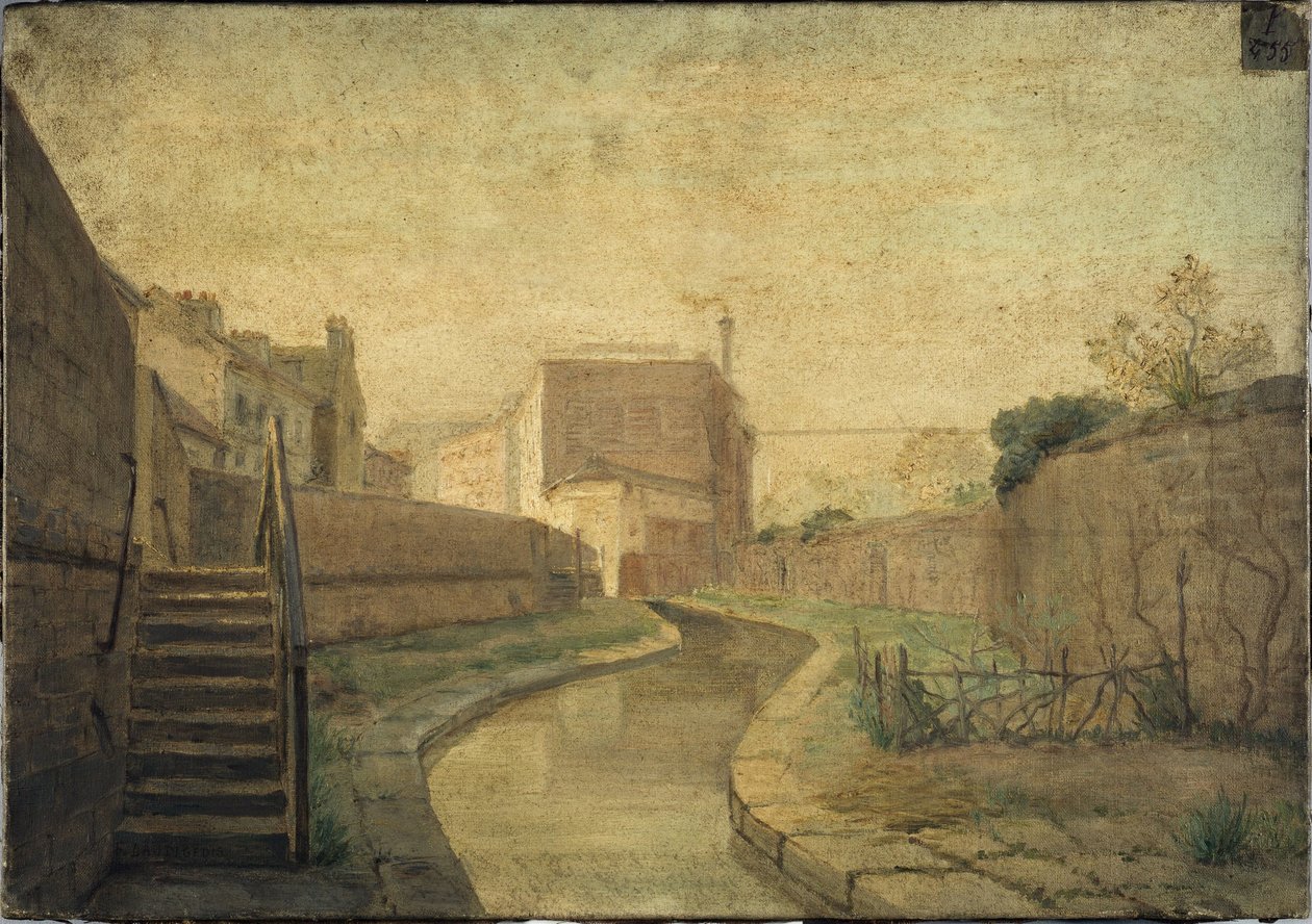 La Bièvre, rue Croulebarde tekijältä Ferdinand Laudigeois