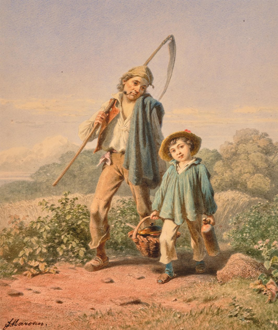 Ferdinand Mahron Weg zum Feld 1 tekijältä Ferdinand Marohn