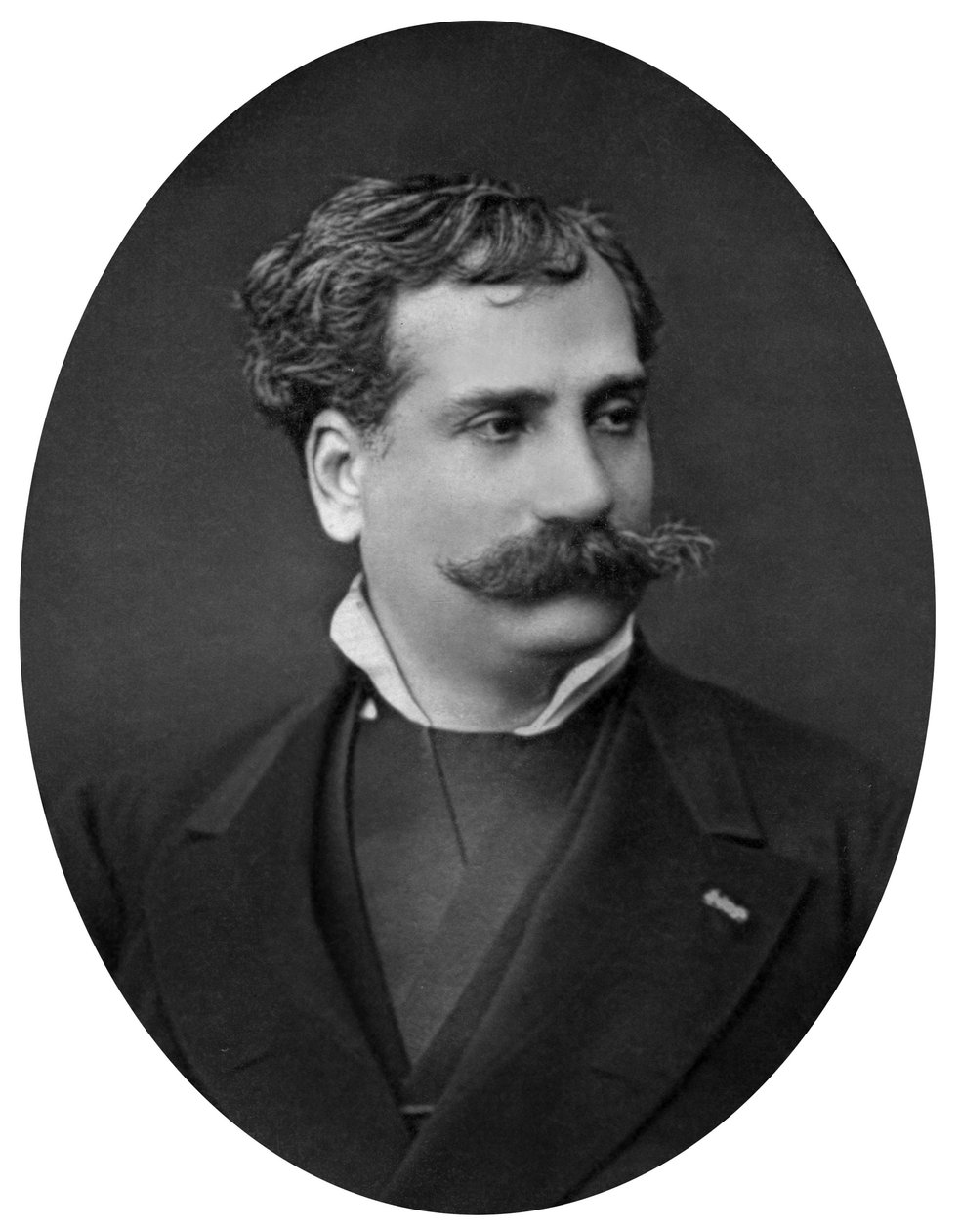 Francesco Pandolfini (1836-1916) italialainen baritoni, kuva Mulnier tekijältä Ferdinand Mulnier