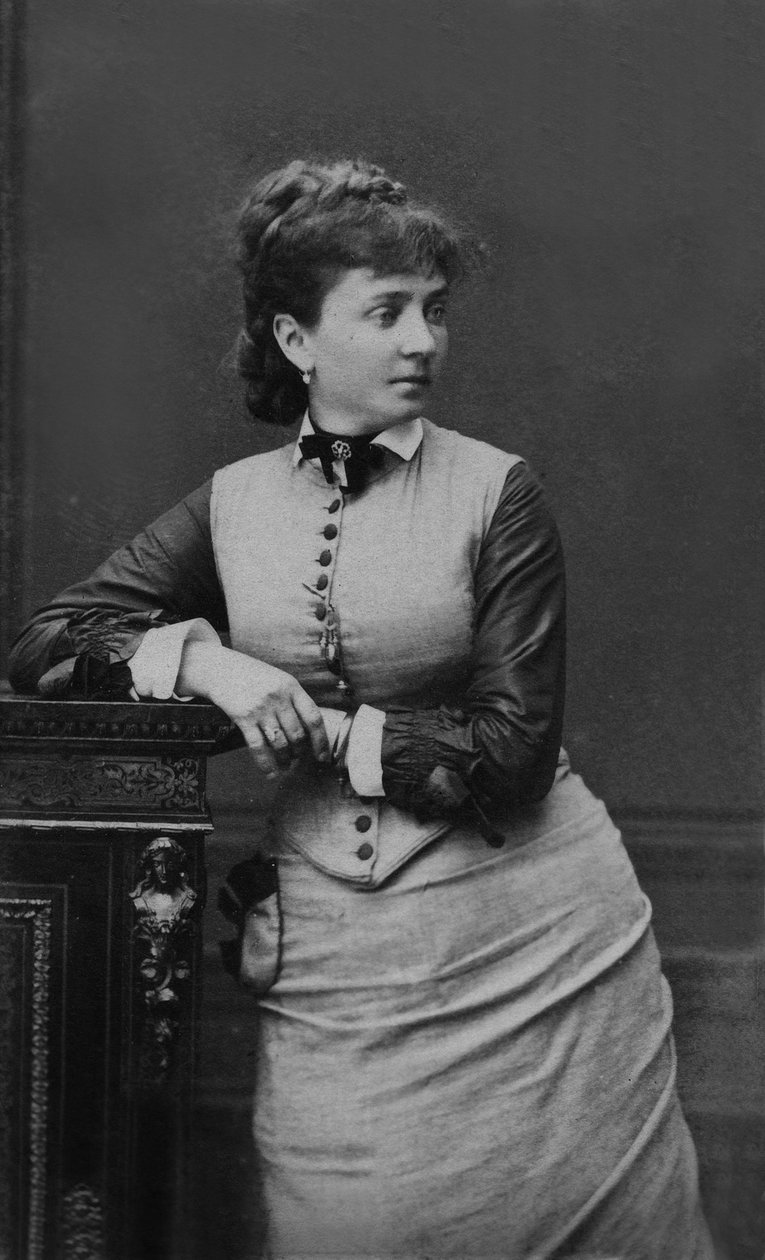 Rouva Henriette Petit de Verissey, valokuva Mulnier Pariisin maailmanmessuilla vuonna 1867 tekijältä Ferdinand Mulnier