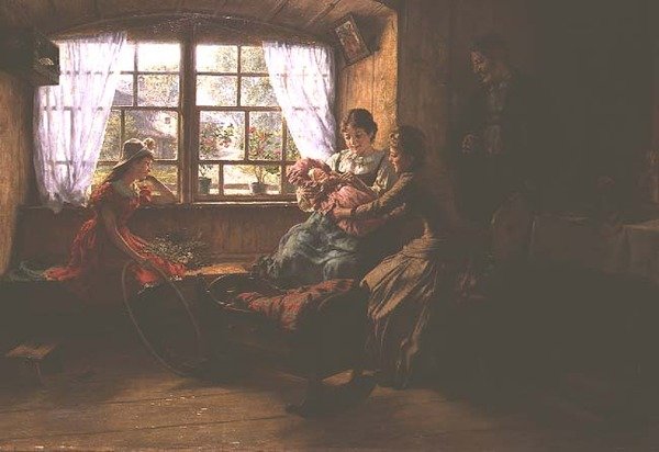 Onnelliset Vierailijat tekijältä Ferdinand Pacher