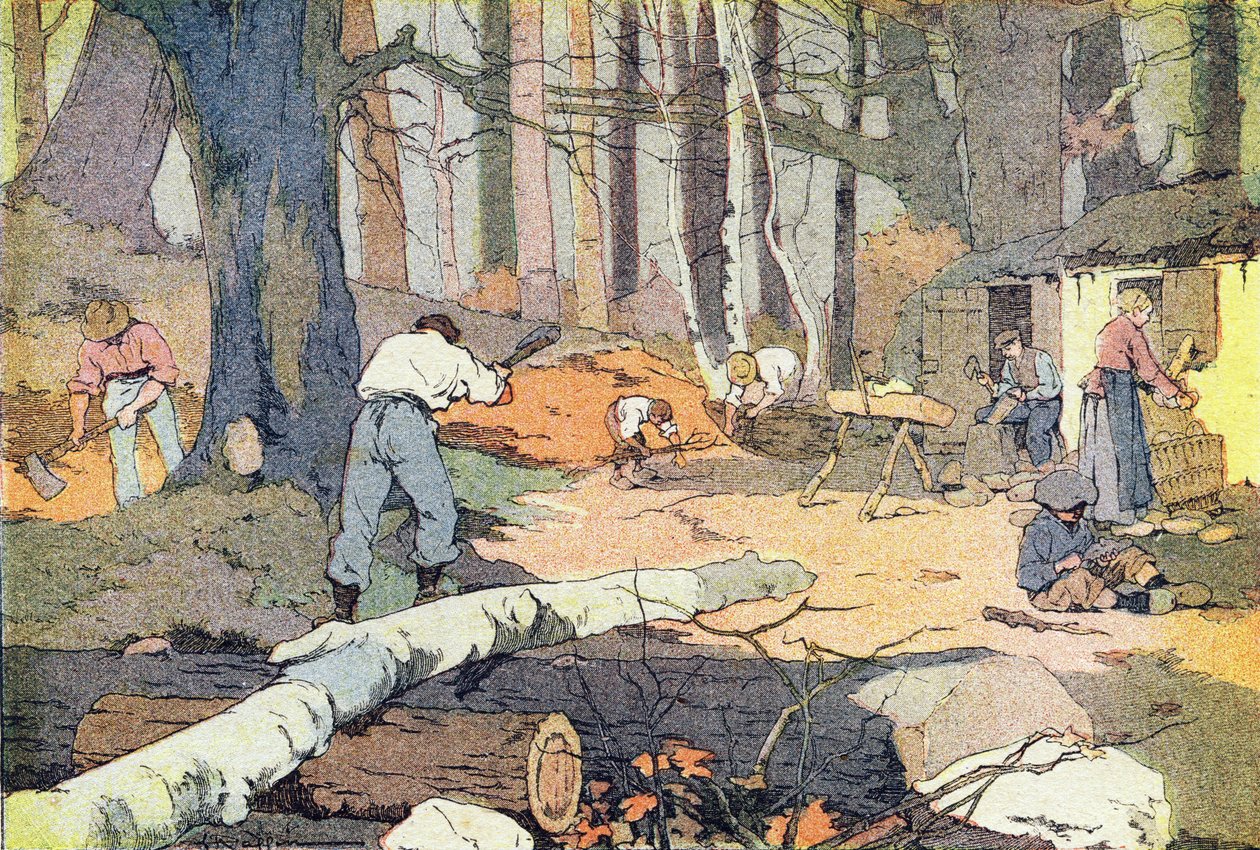 Sabotteri metsämies, Imagier de l
