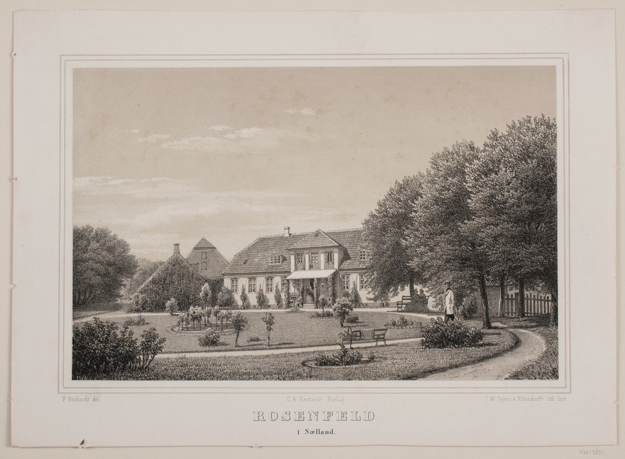 Rosenfeld ja Sælland tekijältä Ferdinand Richardt