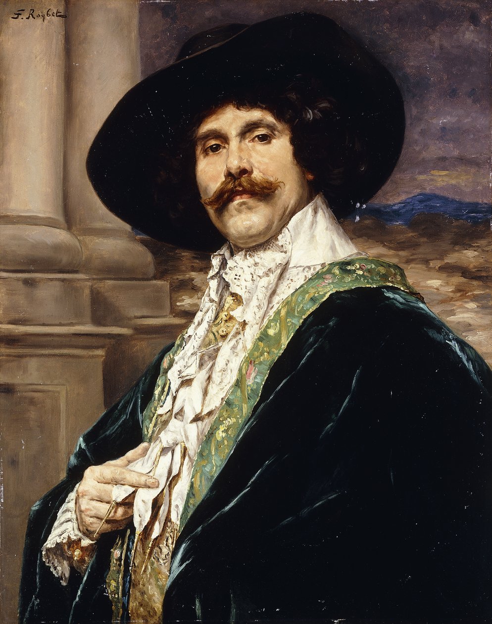 Ludvig XVIII:n herrasmies; Ludvig XVIII:n herrasmies, tekijältä Ferdinand Roybet