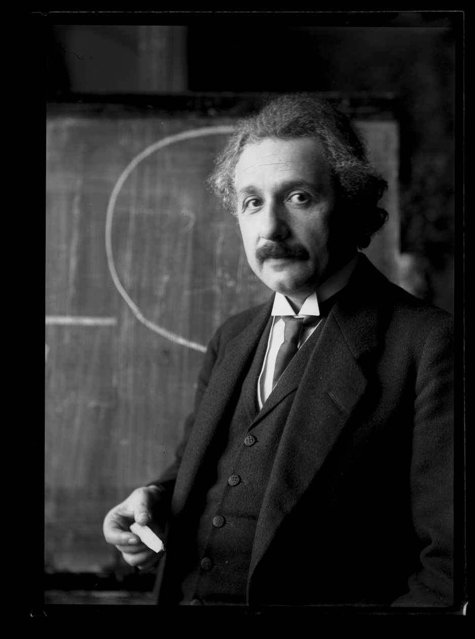 Kuva Albert Einsteinista (1879-1955) tekijältä Ferdinand Schmutzer