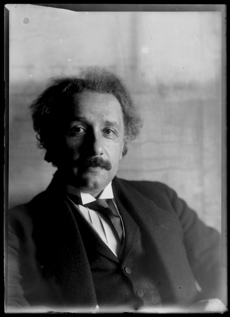 Kuva Albert Einsteinista (1879-1955) tekijältä Ferdinand Schmutzer