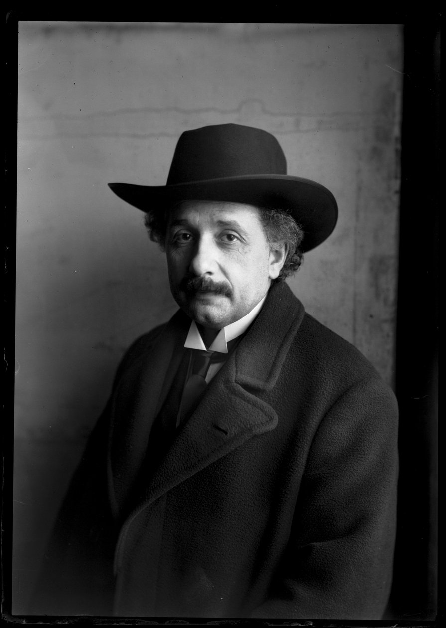 Kuva Albert Einsteinista (1879-1955) tekijältä Ferdinand Schmutzer
