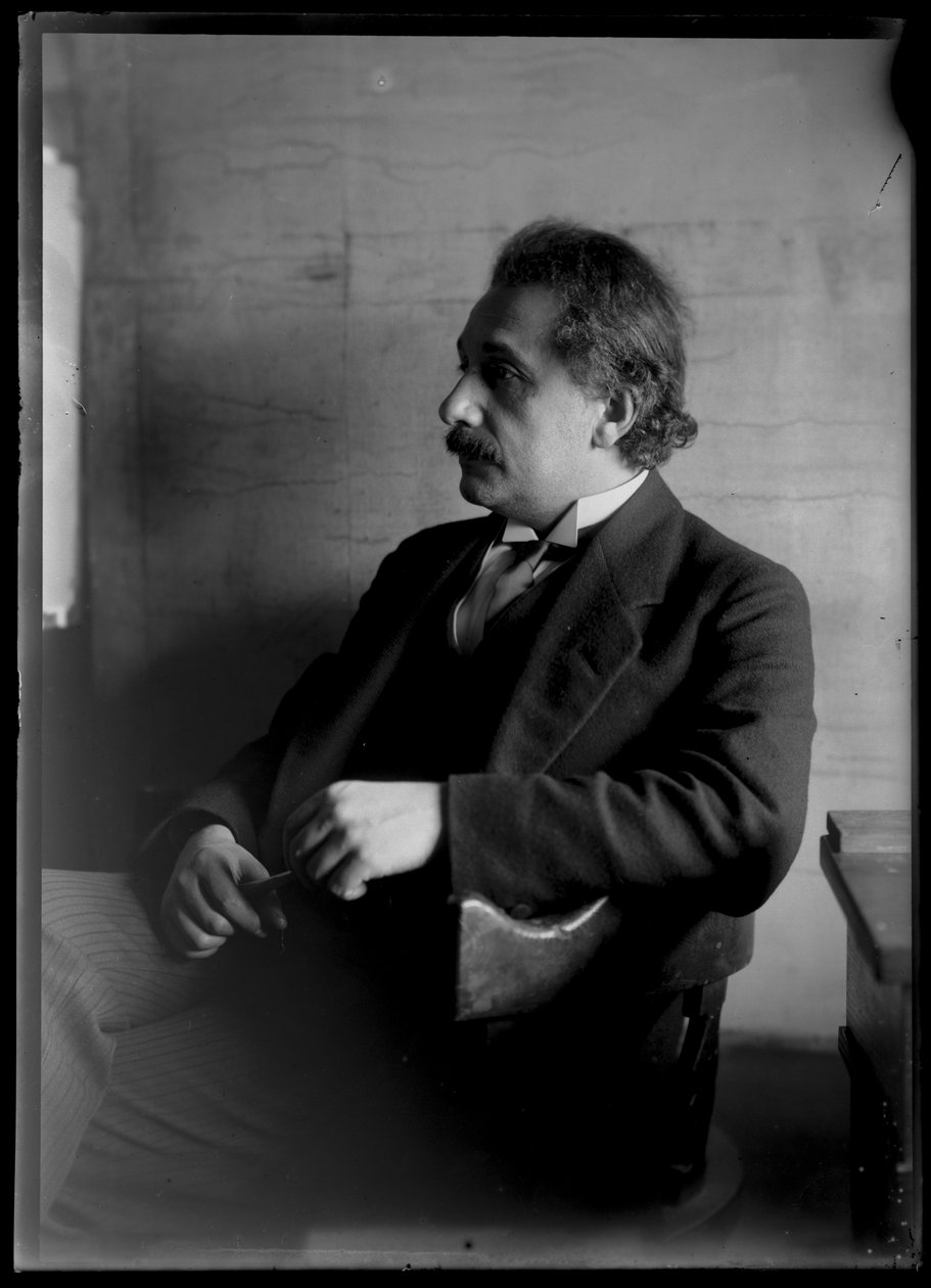 Kuva Albert Einsteinista (1879-1955) tekijältä Ferdinand Schmutzer