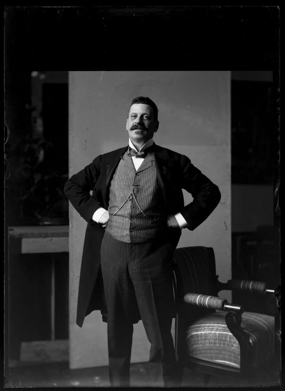 Kuva Charles Wittgensteinista (1847-1913) tekijältä Ferdinand Schmutzer