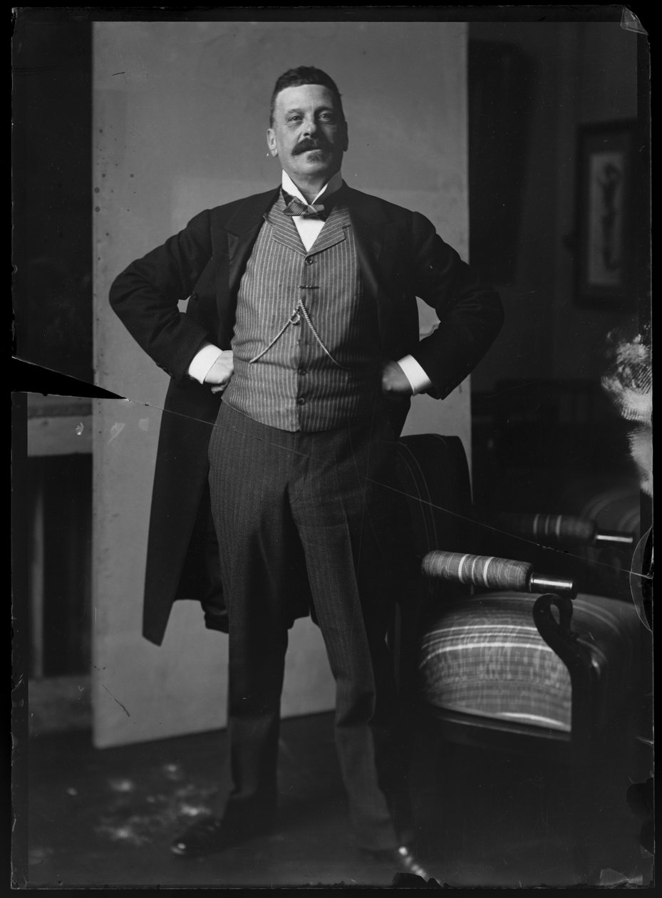 Kuva Charles Wittgensteinista (1847-1913) tekijältä Ferdinand Schmutzer