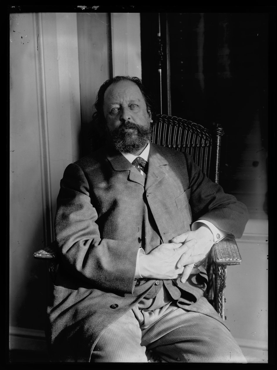 Kuva Paul Heyse (1830-1914) tekijältä Ferdinand Schmutzer