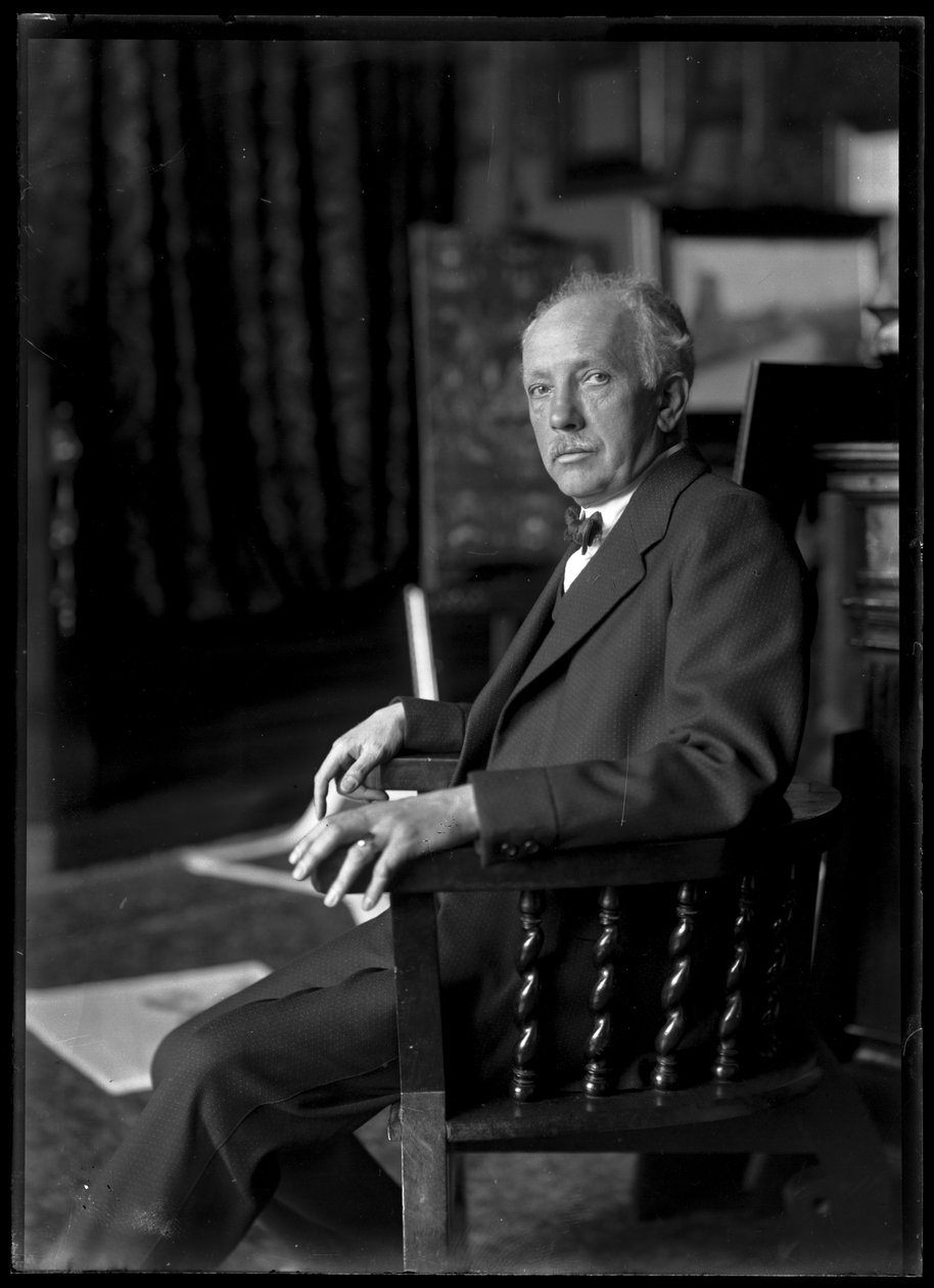 Kuva Richard Straussista (1864-1949) tekijältä Ferdinand Schmutzer